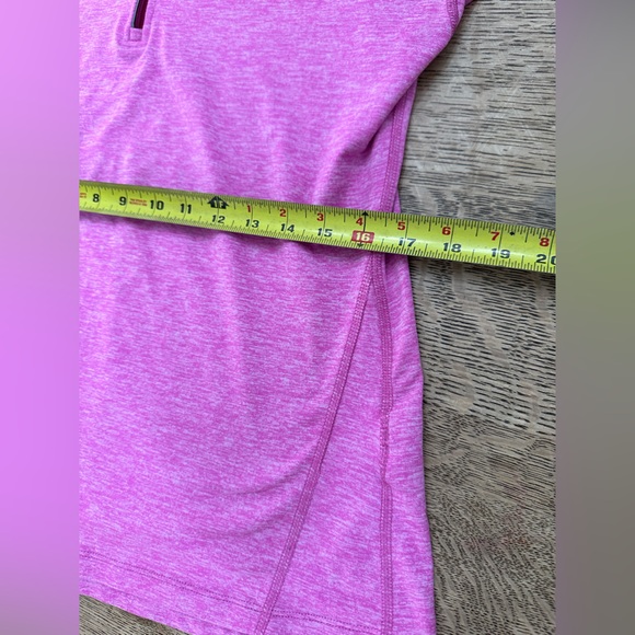 Nike Element DRI-FIT 1/4 Zip Heathered Pink Running Workout Hiking Top medium - Picture 15 of 16